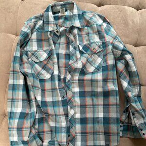 Men's L.L. Bean Plaid Long Sleeve Shirt